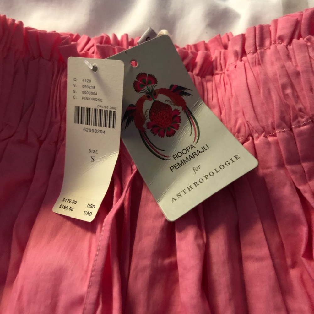 Anthropologie Pink Skirt - Picture 3 of 3